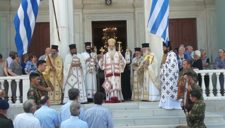 Τους Αγίους του εόρτασε το νησί της Σάμου (ΦΩΤΟ)