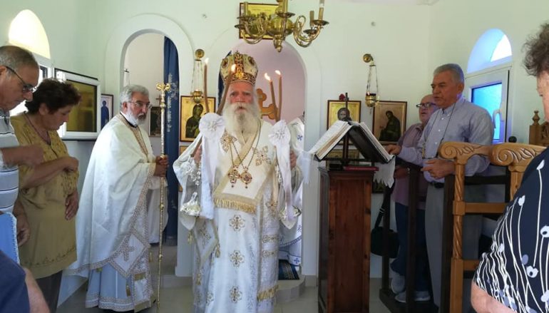 Η εορτή του Οσίου Αθανασίου του Αθωνίτου στα Αντικύθηρα (ΦΩΤΟ)