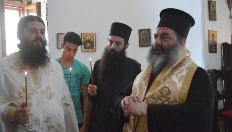Τρισάγιο από τον Μητροπολίτη Λαγκαδά για τον Λαρίσης Ιγνάτιο (ΦΩΤΟ)
