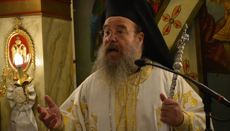 “Άστραψε και βρόντηξε” κατά των πολιτικών ο Μητροπολίτης Ιερισσού (ΒΙΝΤΕΟ)