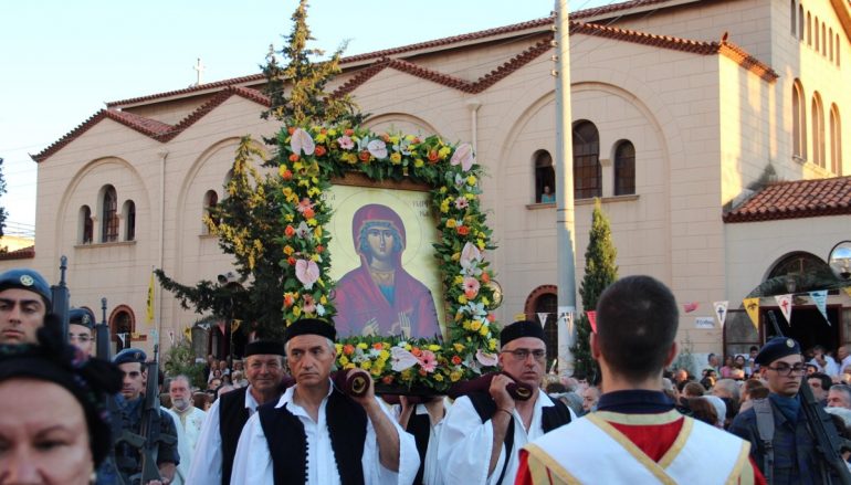 Πρόγραμμα εορτασμού του Ι. Ναού Αγ. Μαρίνας Ηλιουπόλεως