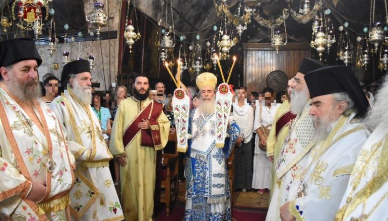 Η εορτή της Κοιμήσεως της Θεοτόκου στο Πατριαρχείο Ιεροσολύμων (ΦΩΤΟ)
