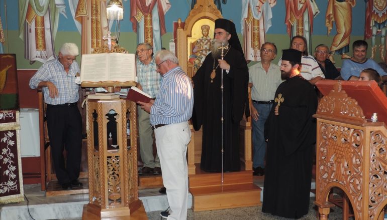 Ο Α΄ Παρακλητικός Κανών στην Ι. Μητρόπολη Άρτης (ΦΩΤΟ)