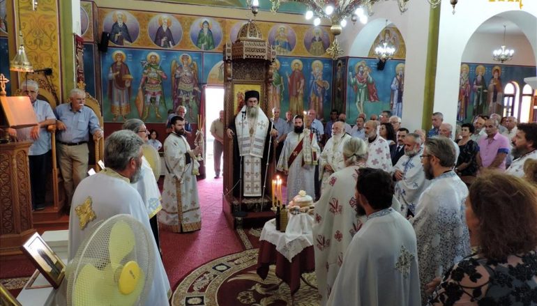 Πανηγυρικός Εσπερινός Μεταμορφώσεως του Σωτήρος Συκεών Άρτης (ΦΩΤΟ)