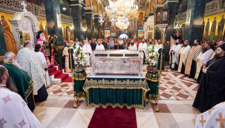 Πανηγυρικός Εσπερινός για τον Όσιο Αντώνιο στην Βέροια (ΦΩΤΟ)