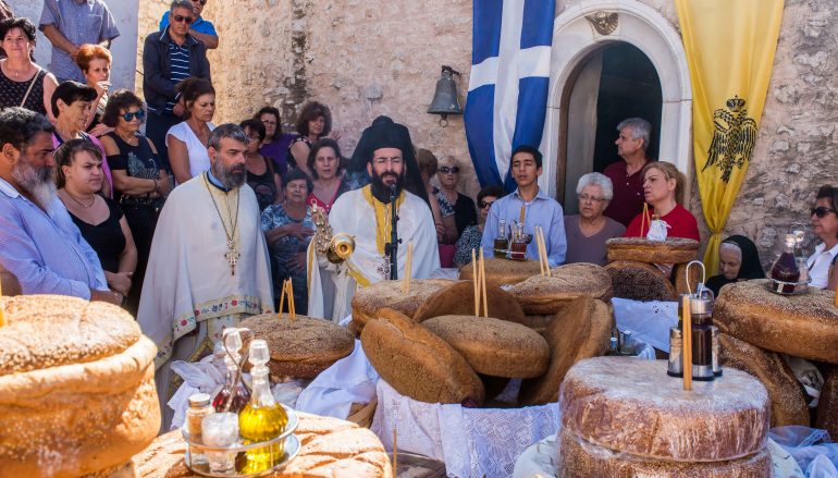 Θεία Λειτουργία στην Ιερά Μονή Δημιόβης Μεσσηνίας (ΦΩΤΟ)