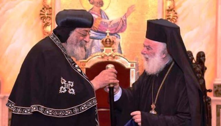 Στον Αλεξανδρείας Θεόδωρο ο Κόπτης Πατριάρχης της Αιγύπτου (ΦΩΤΟ)