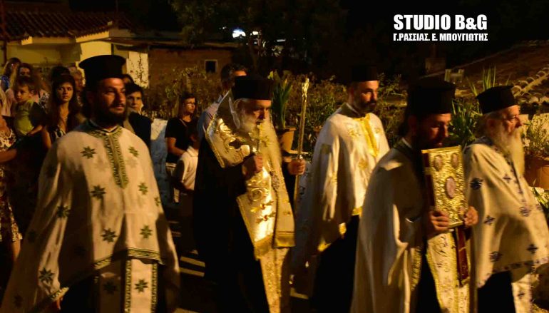 Εσπερινός Κοιμήσεως της Θεοτόκου στην Ι. Μ. Αργολίδος (ΦΩΤΟ)