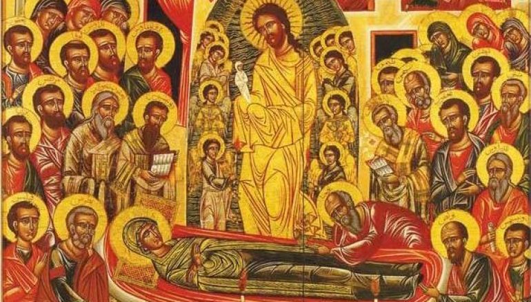 Η εικόνα της Κοιμήσεως της Θεοτόκου της Ι. Μονής Παναγίας του Ballamand
