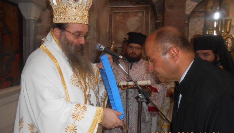 Η Απόδοση της Κοιμήσεως της Θεοτόκου στην Ιερά Νέα Μονή Χίου (ΦΩΤΟ)