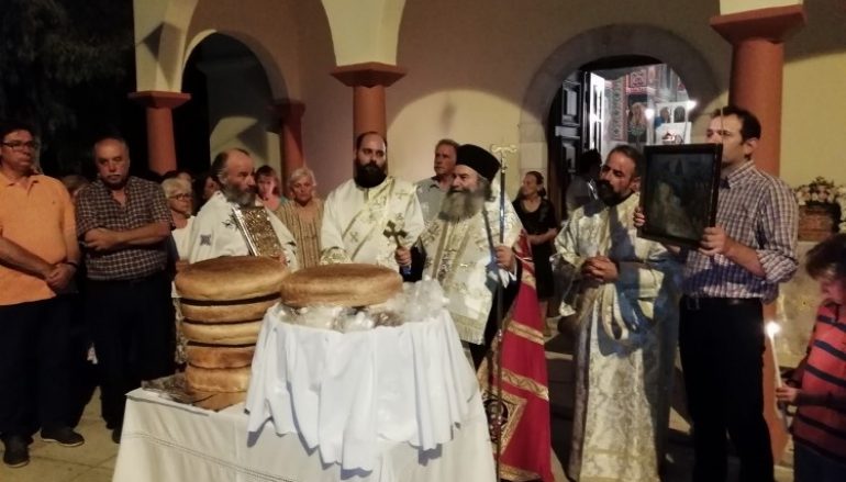 Εσπερινός Κοιμήσεως της Θεοτόκου στην Ι. Μ. Μάνης (ΦΩΤΟ)