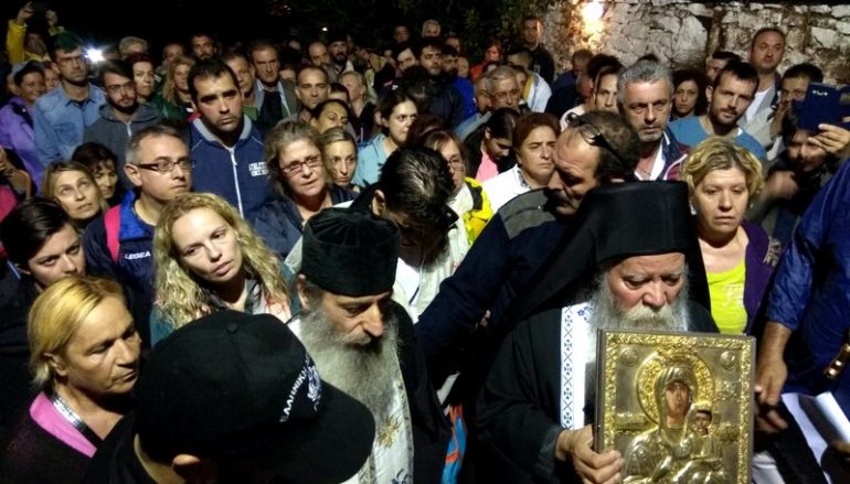 Άφιξη της Παναγίας Βουλκανιώτισσας στο Μοναστήρι της (ΦΩΤΟ)