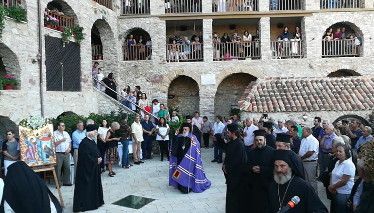 Πανηγυρικός Εσπερινός στήν Ι. Μονή Τιμίου Προδρόμου Καστρίου Κυνουρίας (ΦΩΤΟ)