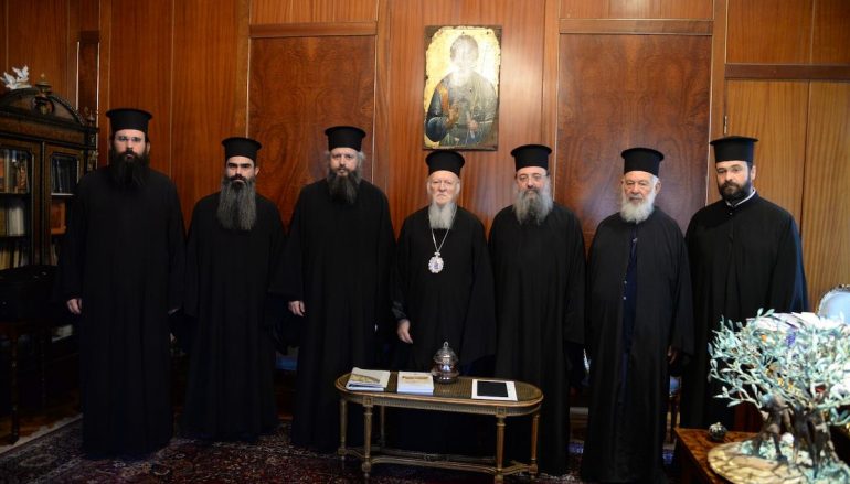 Επίσκεψη του Μητροπολίτη Πατρών στον Οικ. Πατριάρχη (ΦΩΤΟ)