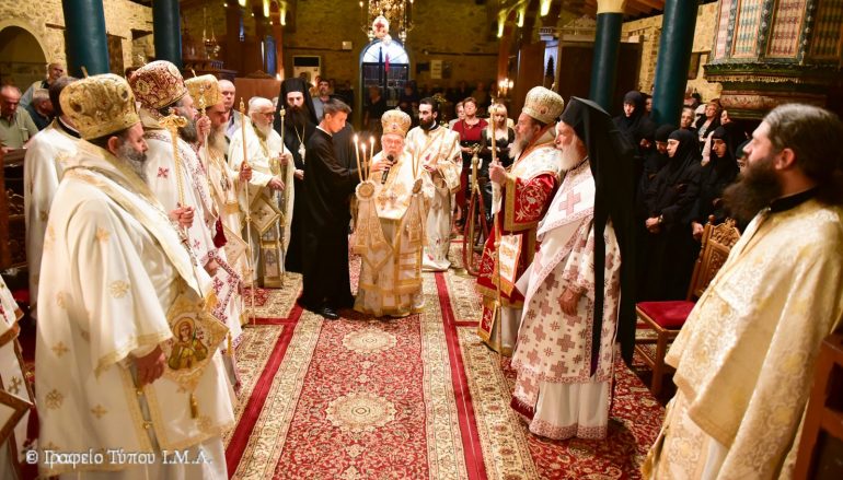 Πολυαρχιερατική Αγρυπνία για την Αγία Κυράννα στην Όσσα (ΦΩΤΟ)