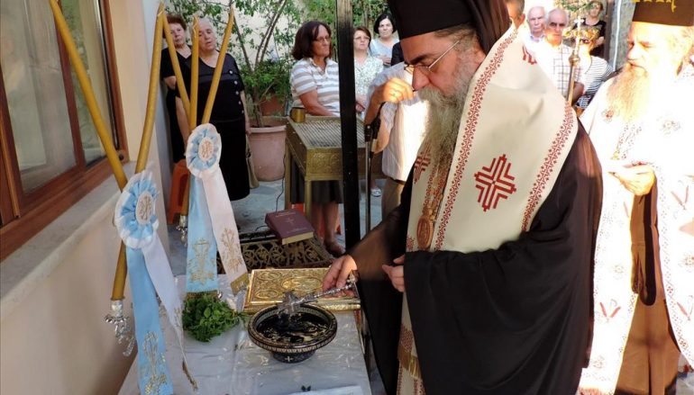 Θυρανοίξια Παρεκκλησίου των Αγίων Θεοπατόρων στην Μονή Θεοτοκιού Άρτης (ΦΩΤΟ)