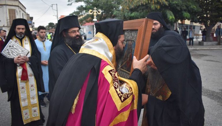 Η Κομοτηνή υποδέχθηκε την Παναγία Γουμερά (ΦΩΤΟ)