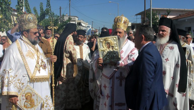 Την Παναγία Βουλκανιώτισσα υποδέχθηκε η Μεσσήνη (ΦΩΤΟ)
