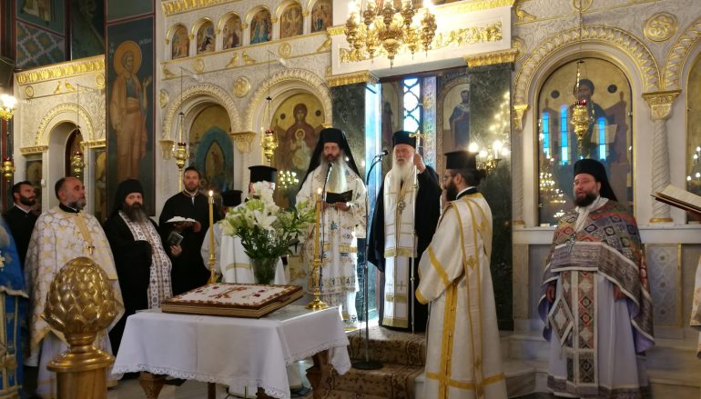 Ο Αρχιεπίσκοπος στο Μνημόσυνο της μακαριστής Καθηγουμένης Θεοφανούς (ΦΩΤΟ)