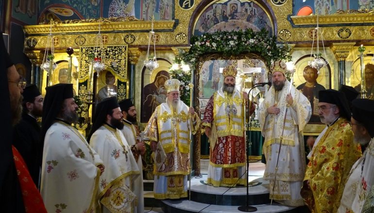 Η εορτή του Αγίου Ευσταθίου στην Ι. Μητρόπολη Νέας Ιωνίας (ΦΩΤΟ)