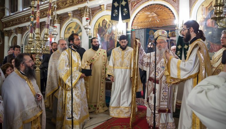 Χειροτονία Διακόνου στην Ιερά Πόλη Μεσολογγίου (ΦΩΤΟ)