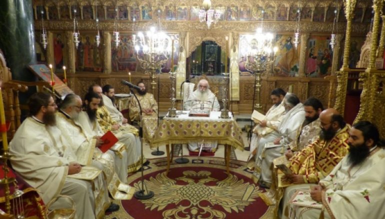 Η Θεία Λειτουργία του Αγίου Ιακώβου του Αδελφοθέου στην Καστοριά (ΦΩΤΟ)