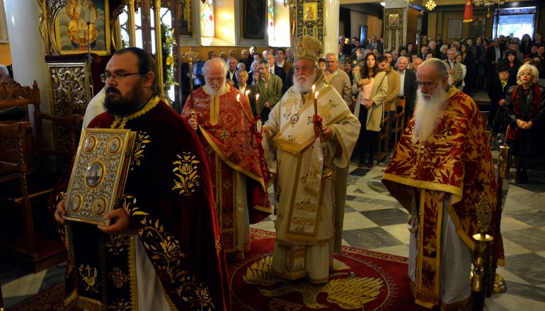 Η εορτή του Αγίου Δημητρίου στην Ι. Μητρόπολη Μαντινείας (ΦΩΤΟ)