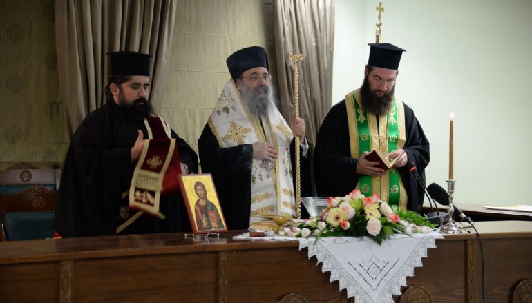 Αγιασμός στο ΑΤΕΙ Δυτιής Ελλάδος από τον Μητροπολίτη Πατρών (ΦΩΤΟ)