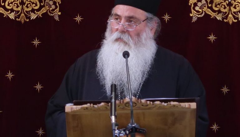 Ομιλία του Ηγουμένου της Ι. Μονής Ομπλού στον Ι. Ναό Αγ. Δημητρίου Μπραχαμίου