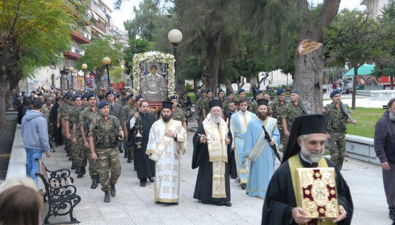 Η Χαλκίδα υποδέχθηκε Εικόνα της Παναγίας από την Σκόπελο (ΦΩΤΟ)