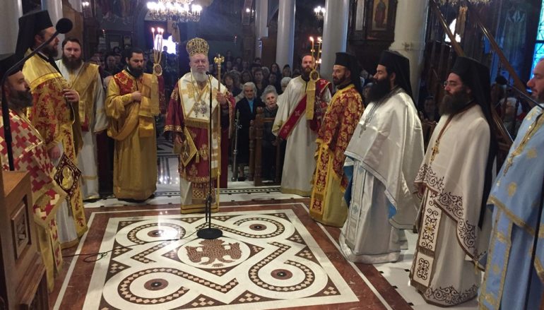 Πανηγύρισε ο Μητροπολιτικός Ι. Ναός Αγίου Δημητρίου Χαλκίδος (ΦΩΤΟ)