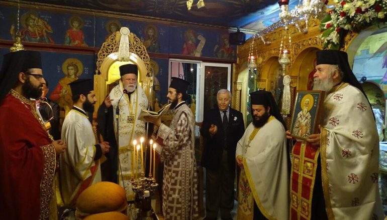 Αρχιερατικός Εσπερινός Αγίου Κυπριανού στο Ηράκλειο Αττικής (ΦΩΤΟ)