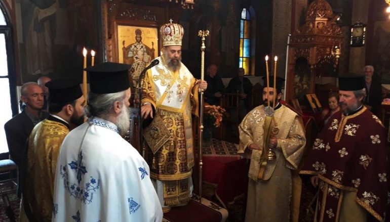 Η εορτή ανακομιδής των Λειψάνων του Αγίου Γεωργίου στην Ι. Μ. Θεσσαλιώτιδος