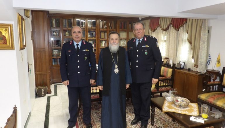 Στον Μητροπολίτη Κορίνθου ο νέος Αστυνομικός Δ/ντης Πελοποννήσου