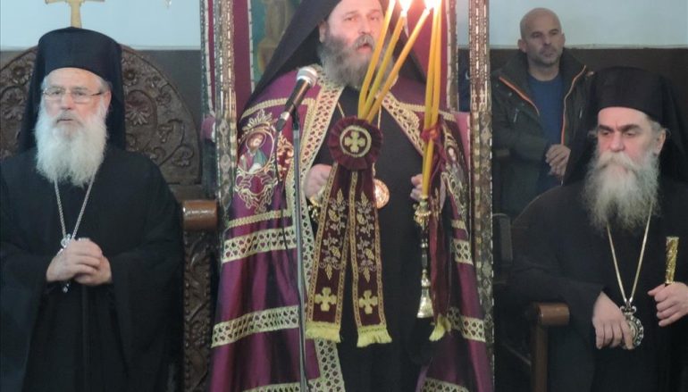 Πολυαρχιερατικός Εσπερινός Αγίου Δαμασκηνού του Στουδίτου στην Άρτα (ΦΩΤΟ)