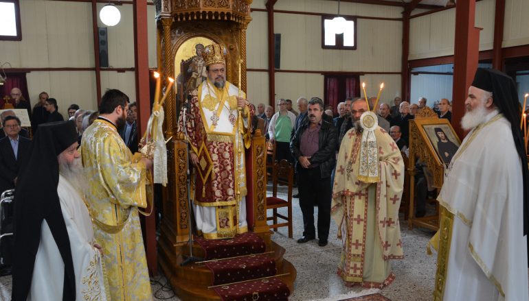 Με λαμπρότητα εόρτασε ο Ιερός Ναός Αγίας Αικατερίνης Καλαμάτας (ΦΩΤΟ)