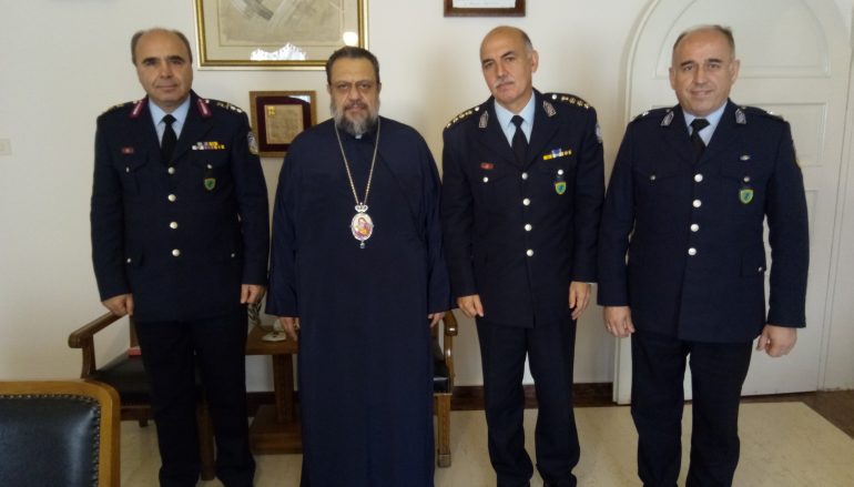 Στο Μητροπολίτη Μεσσηνίας ο Περιφ. Aστυνομ. Δ/ντης Πελοποννήσου