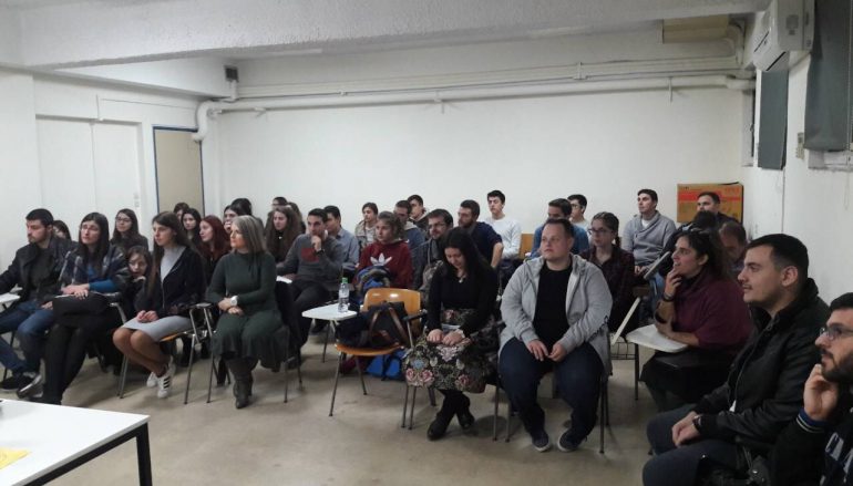 Ο Μητροπολίτης Λαρίσης κοντά στους φοιτητές της Ιατρικής