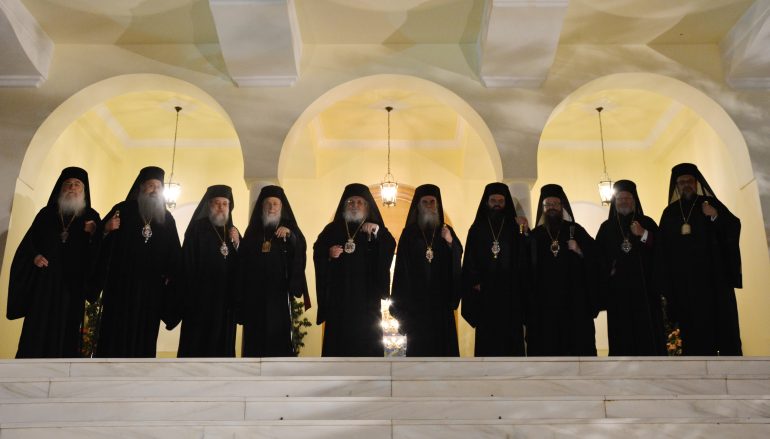Πολυαρχειρατικός Εσπερινός Ονομαστηρίων του Μητροπολίτη Μεσσηνίας (ΦΩΤΟ)