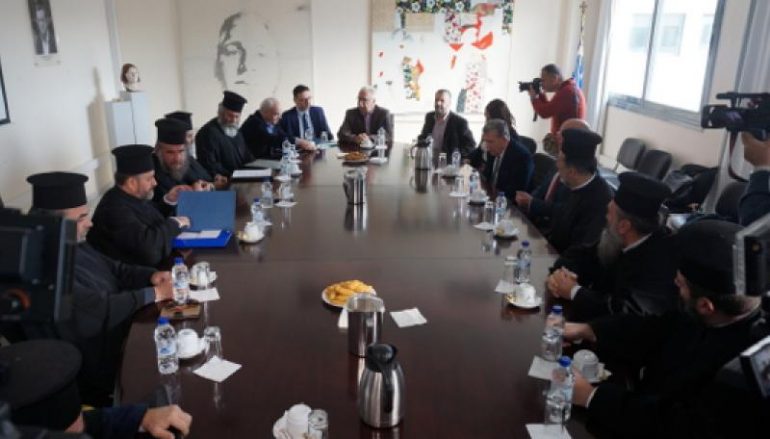 Σε θετικό κλίμα η συνάντηση Γαβρόγλου με εκπροσώπους κληρικών