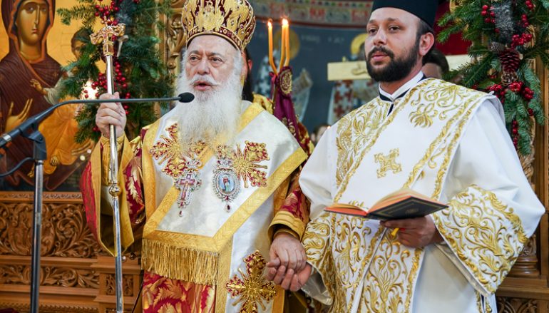 Χειροτονία Διακόνου από τον Μητροπολίτη Βεροίας