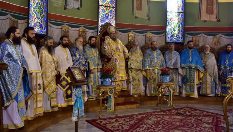 Ο εορτασμός του Αγίου Νικολάου στην Ι. Μητρόπολη Λαρίσης