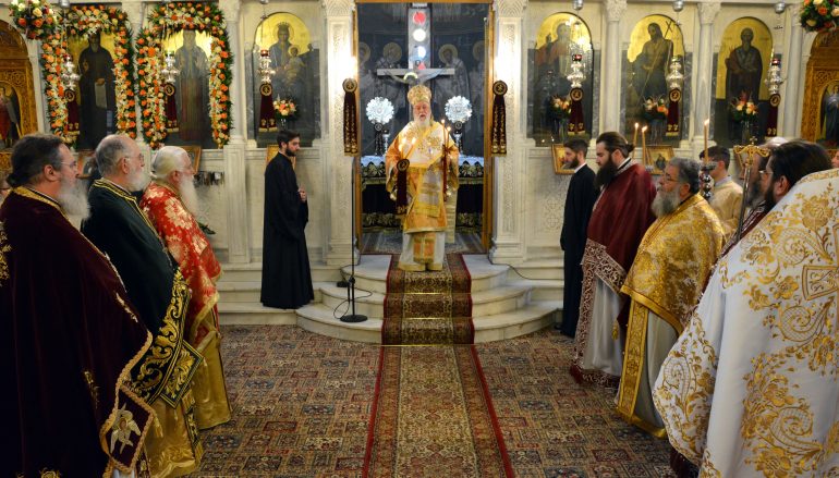 Λαμπρός ο εορτασμός της Αγίας Βαρβάρας στην Τρίπολη (ΦΩΤΟ)