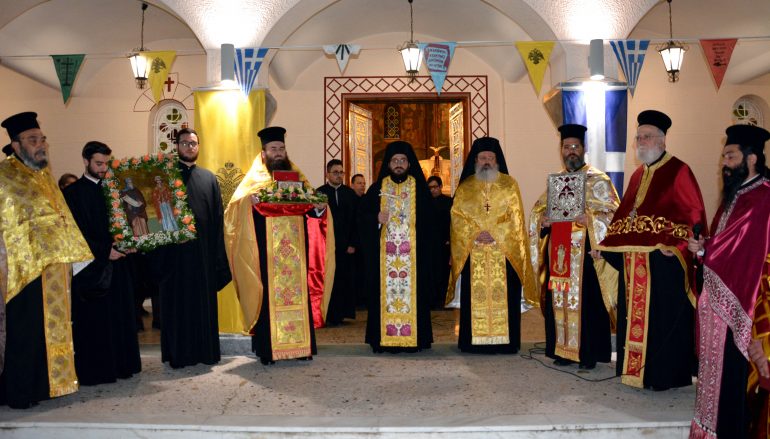 Μεθέορτος Εσπερινός και Λιτανεία της Αγίας Βαρβάρας στην Τρίπολη (ΦΩΤΟ)