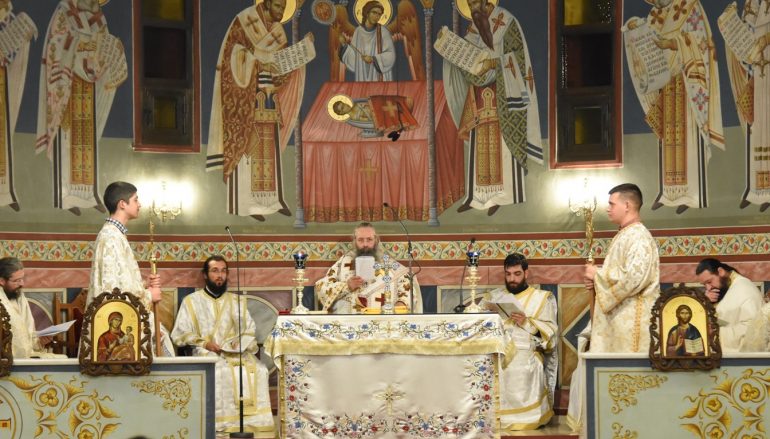 Η Θεία Λειτουργία του Αγίου Ιακώβου στην Ι. Μ. Κίτρους