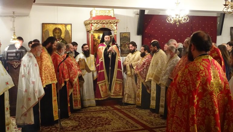 Πανηγυρικός Εσπερινός Αγίας Βαρβάρας στη Νέα Ιωνία (ΦΩΤΟ)