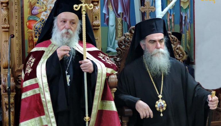 Δισαρχιερατικός Εσπερινός του Αγίου Μαξίμου του Γραικού στην Άρτα