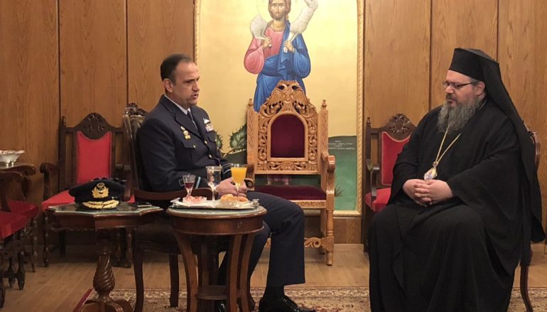 Στον Μητροπολίτη Λαρίσης ο νέος Αρχηγός ΑΤΑ