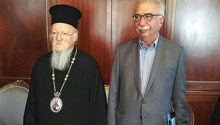 Την ερχόμενη εβδομάδα αντιπροσωπεία του Φαναρίου στην Αθήνα