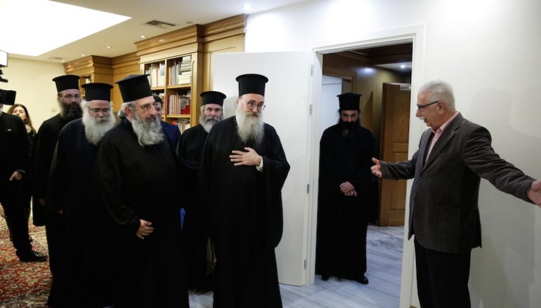 Αντιπροσωπείες της Εκκλησίας της Ελλάδος και του Οικ. Πατριαρχείου στον Υπ. Παιδείας